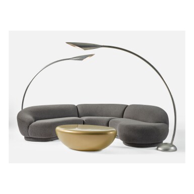 View full screen - View 1 of Lot 267. RANSOM CULLER | SECTIONAL SOFA.