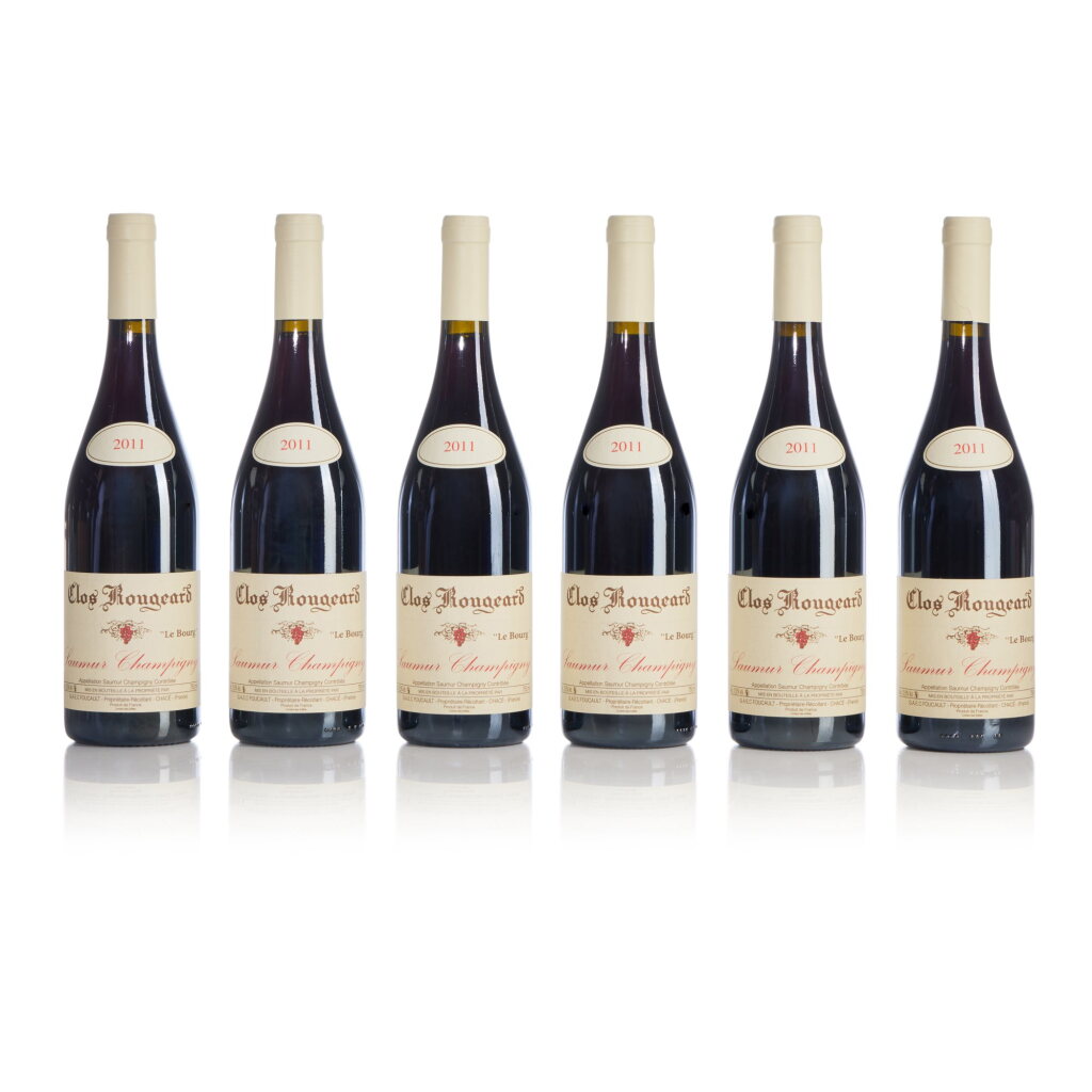 View full screen - View 1 of Lot 562. Saumur-Champigny Le Bourg 2011 Clos Rougeard (6 BT).