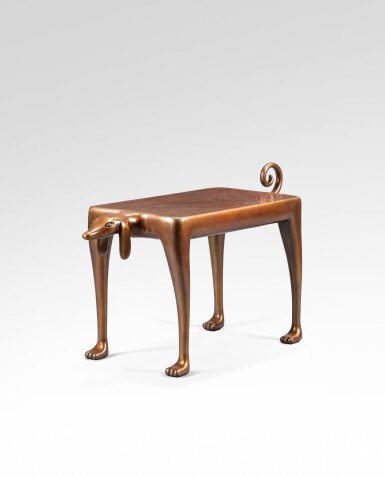 View full screen - View 1 of Lot 168. Beagle side table .