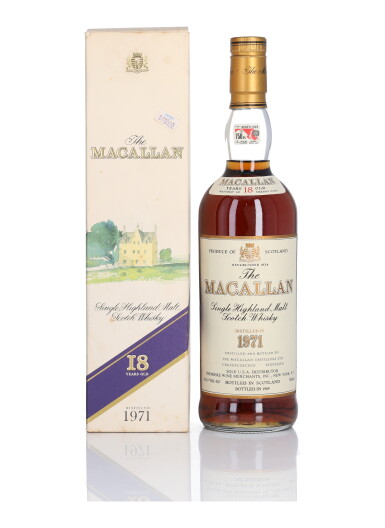 View full screen - View 1 of Lot 11. The Macallan 18 Year Old 43.0 abv 1971 (1 BT 75cl).