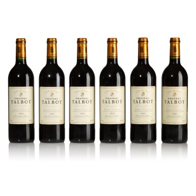 View full screen - View 1 of Lot 435. Château Talbot 1996 (12 BT).