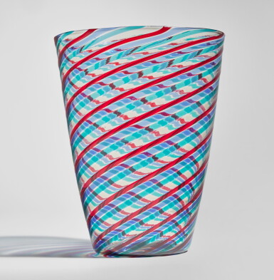 View full screen - View 1 of Lot 536. "Fasce Ritorte" Vase.