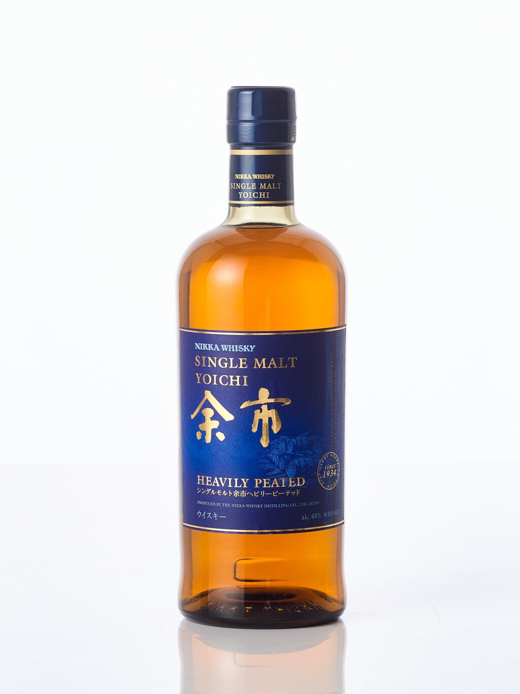 View full screen - View 1 of Lot 6033. 余市Nikka Yoichi Single Malt Heavily Peated 48.0 ABV NV (1 BT70).