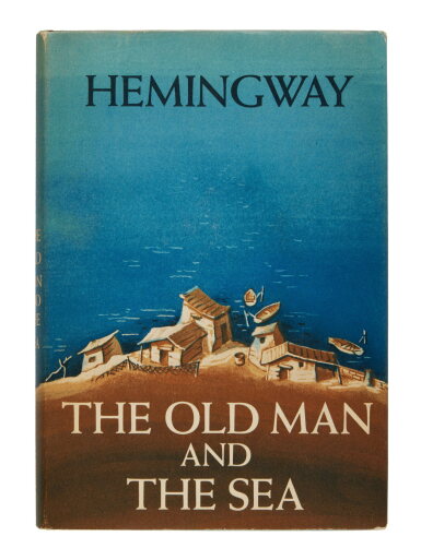 View full screen - View 1 of Lot 1093. Hemingway, Ernest | A signed first edition of his last major work.