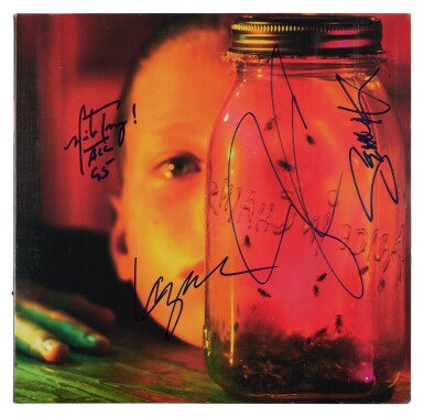 View full screen - View 1 of Lot 127. Alice in Chains | A limited edition, signed by the band.