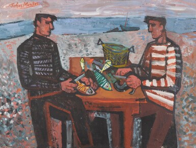 View full screen - View 1 of Lot 33. Fishermen.