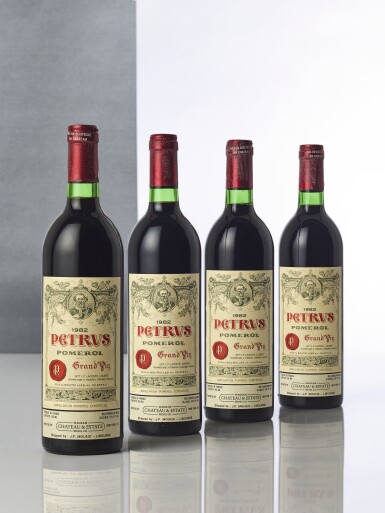View full screen - View 1 of Lot 8022. Petrus 1982 (12 BT).