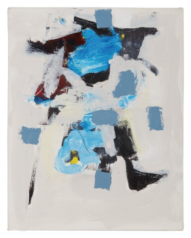 View full screen - View 1 of Lot 533. RICHARD ALDRICH | UNTITLED (SELF PORTRAIT).