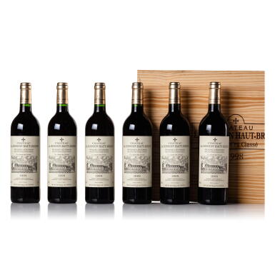 View full screen - View 1 of Lot 90. Château La Mission Haut-Brion 1998 (12 BT).