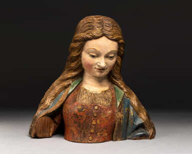 View full screen - View 1 of Lot 546. Bust of the Virgin.