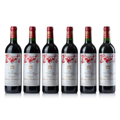 View full screen - View 1 of Lot 88. Château Mouton Rothschild 1995 (12 BT).