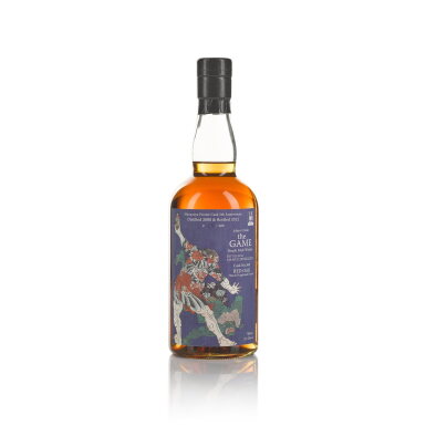 View full screen - View 1 of Lot 151. 羽生 Hanyu The Game Cask #360 57.5 abv 2000 (1 BT 70cl).