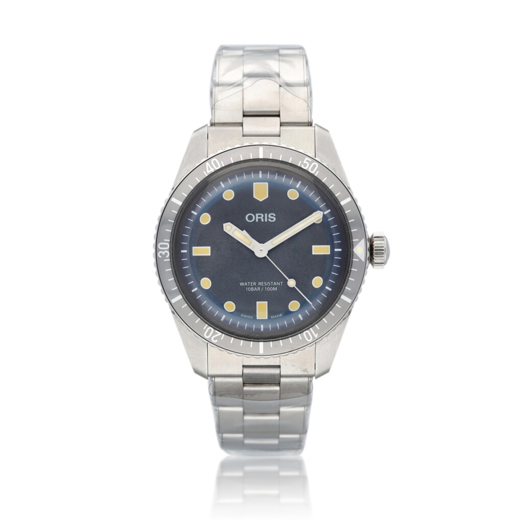 View full screen - View 1 of Lot 93. Sixty-Five, Ref. 01 730 7757 4083 Limited edition stainless steel wristwatch with bracelet manufactured for HODINKEE Circa 2019.