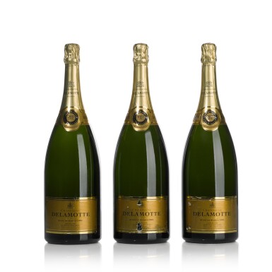 View full screen - View 1 of Lot 313. Delamotte Collection, Blanc de Blancs 2002 (5 MAG).