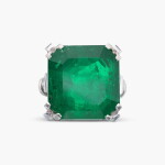 Emerald and Diamond Ring