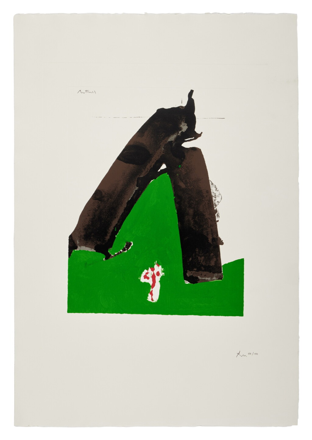 View full screen - View 1 of Lot 160. Untitled, from The Basque Suite (Walker Art Center 88).