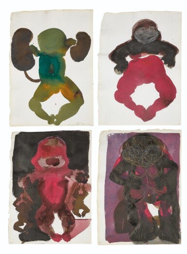 View full screen - View 1 of Lot 140. MARLÈNE DUMAS | LIFE BEFORE BIRTH.