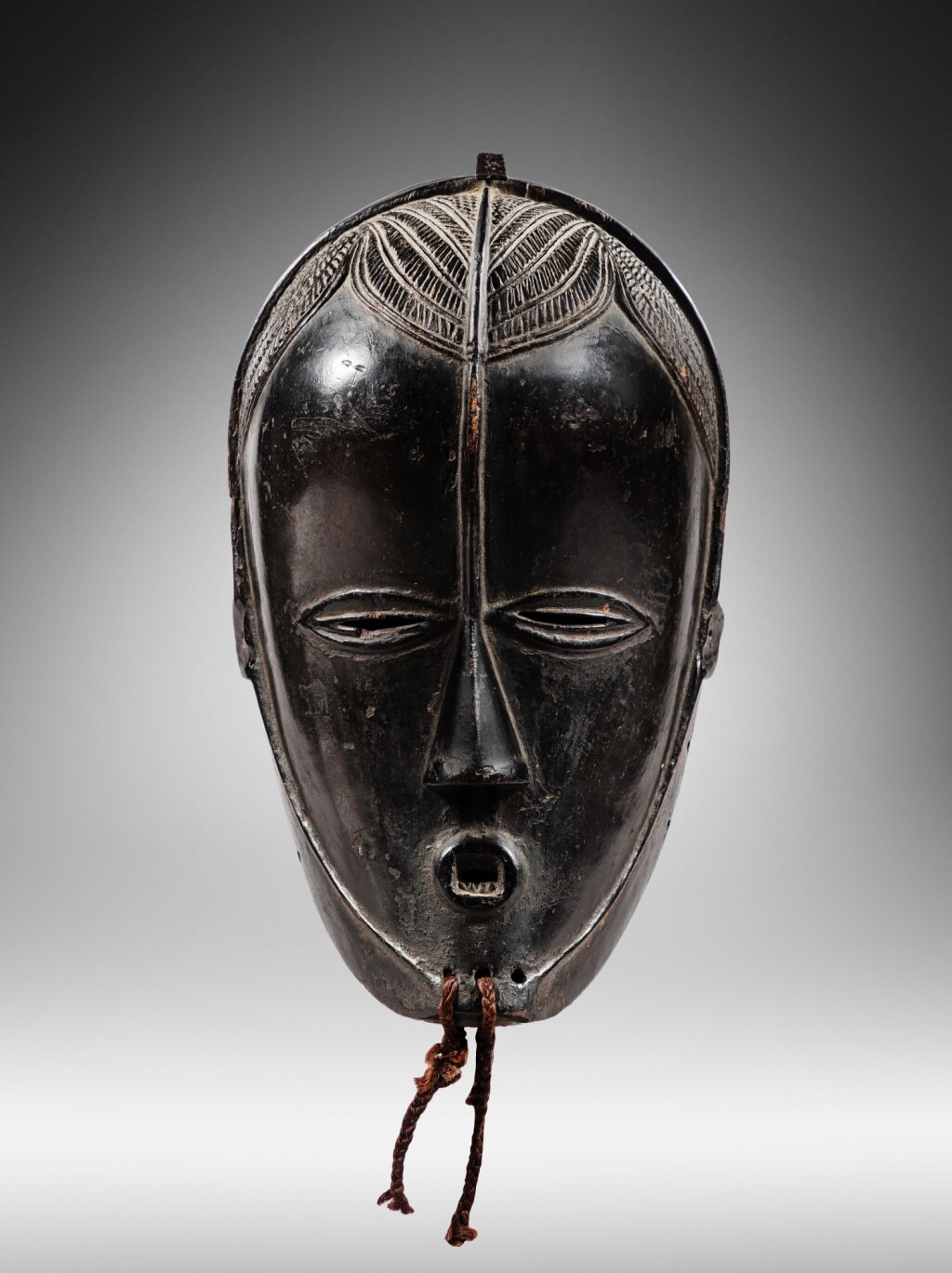 View full screen - View 1 of Lot 45. Bete/Guro Mask, Côte d'Ivoire.