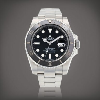 View full screen - View 1 of Lot 646. Submariner, reference 116610 Montre bracelet en acier avec date | Stainless steel wristwatch with date and bracelet Vers 2010 | Circa 2010.