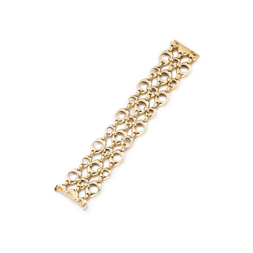 View full screen - View 1 of Lot 214. Bracelet or | Gold bracelet.