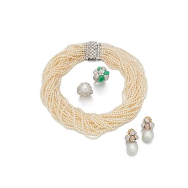 View full screen - View 1 of Lot 183. Collection of Jewels (Collezione di gioielli).