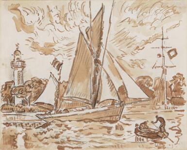 View full screen - View 1 of Lot 425. La Rochelle, un thonier.