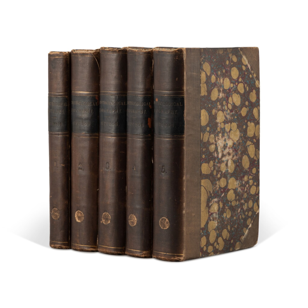 View full screen - View 1 of Lot 1006. Audubon, John James | Ornithological Biography, first edition.