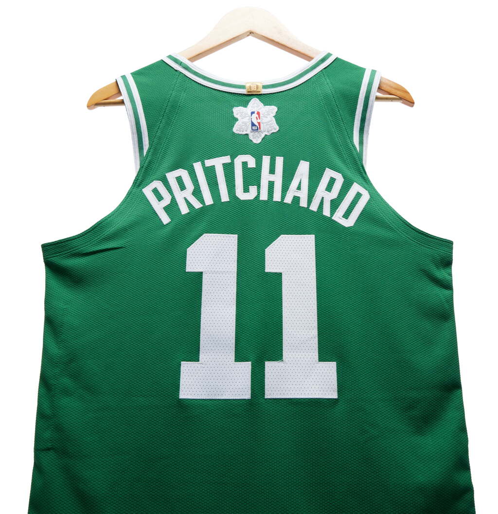 View full screen - View 1 of Lot 16. Payton Pritchard 'Christmas Day’ Boston Celtics 2024-2025 Game Worn Icon Edition Jersey .