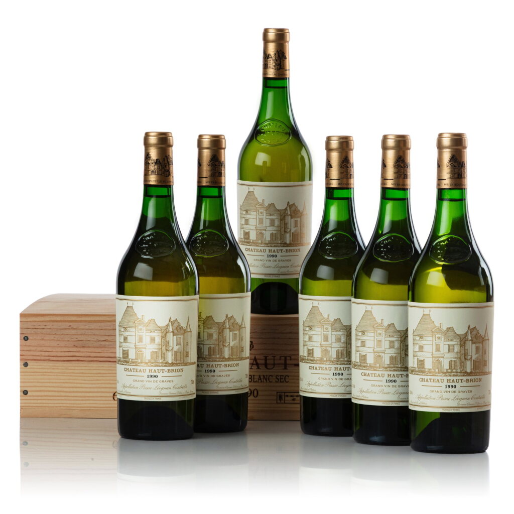 View full screen - View 1 of Lot 444. Château Haut-Brion Blanc 1990 (6 BT).