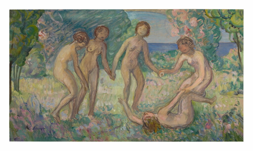 View full screen - View 1 of Lot 62. HENRI LEBASQUE | LA DANSE (ÉTUDE).