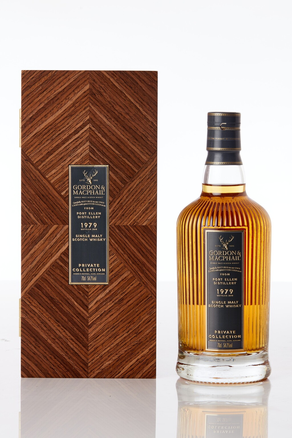 View full screen - View 1 of Lot 1015. Port Ellen Gordon & MacPhail Private Collection 40 Year Old 54.7 abv 1979 (1 BT70).