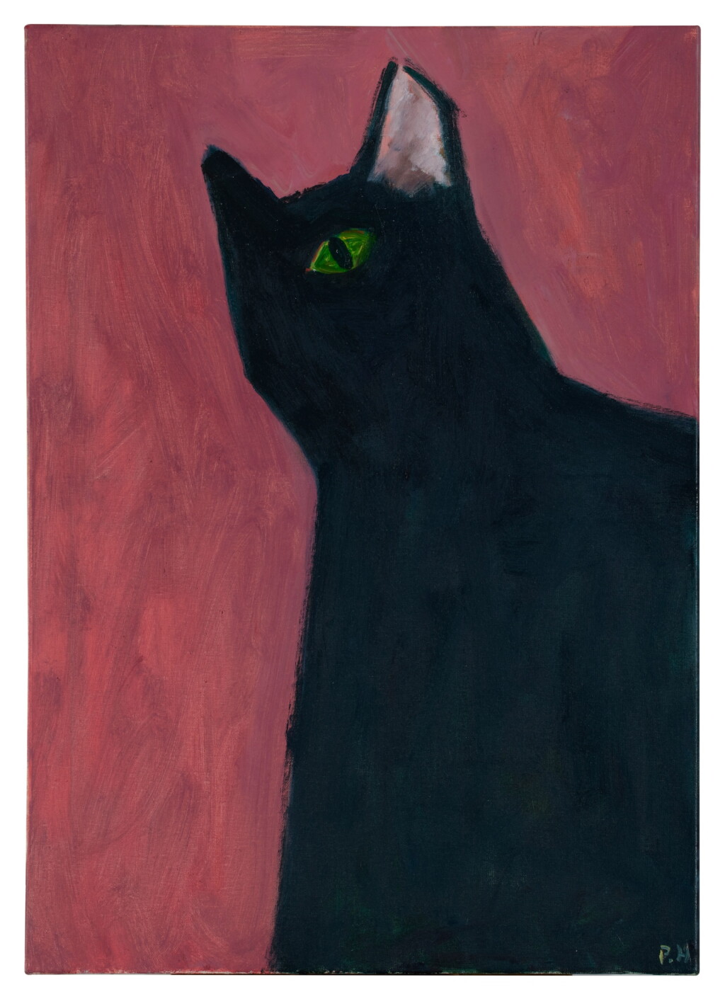 View full screen - View 1 of Lot 1104. One Eyed Cat.