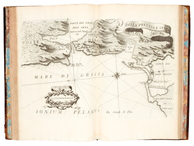 View full screen - View 1 of Lot 169. Coronelli | Description geographique et historique de la Morée, 1687.