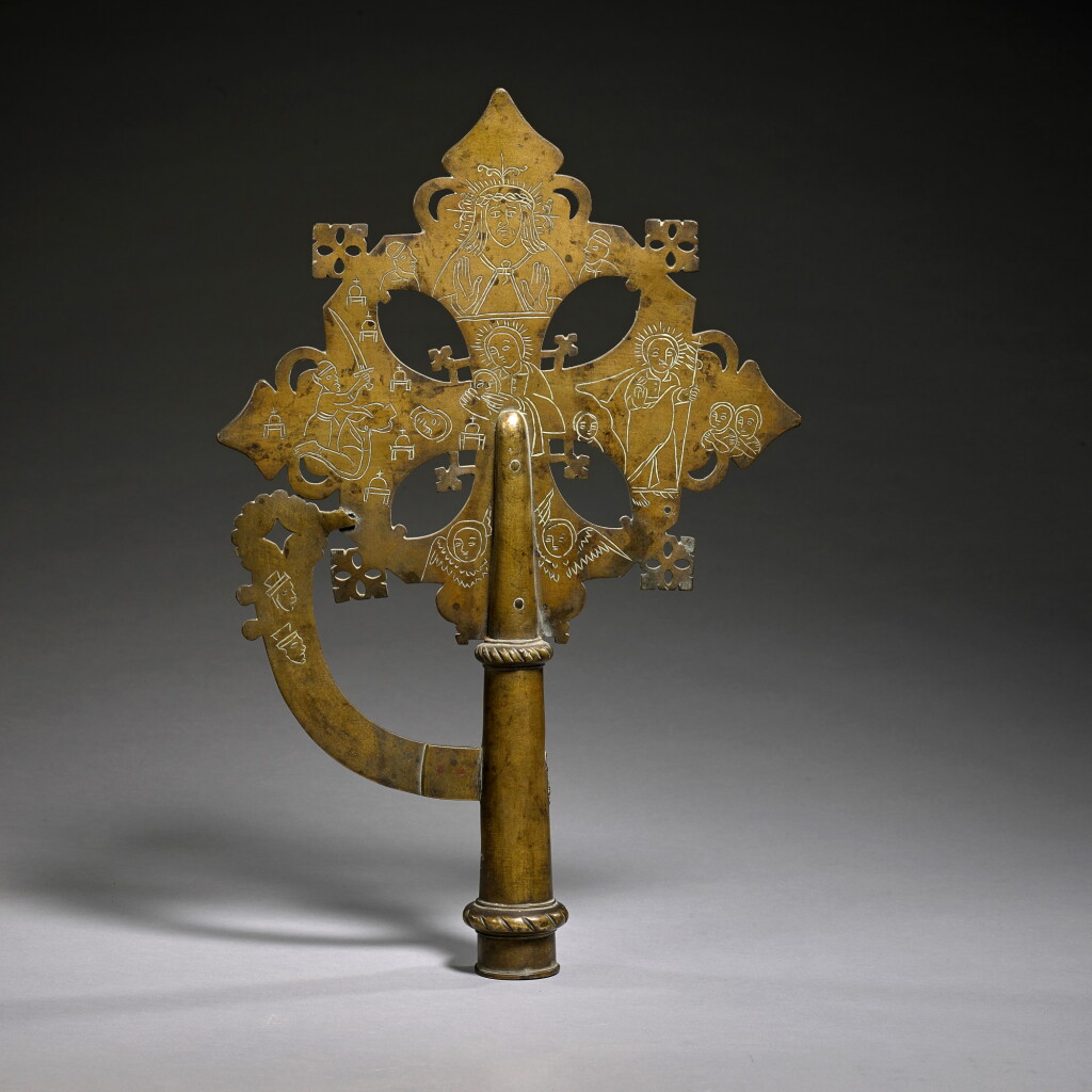 View full screen - View 1 of Lot 117. ETHIOPIAN, LATE 18TH/ EARLY 19TH CENTURY | PROCESSIONAL CROSS.