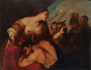 View full screen - View 1 of Lot 73. Samson and Delilah.