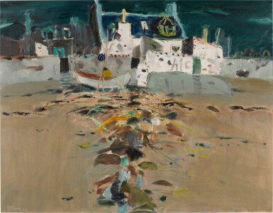 View full screen - View 1 of Lot 251. Houses and Shore.