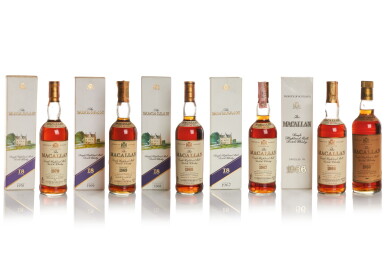 View full screen - View 1 of Lot 20. THE MACALLAN 17 YEAR OLD 43.0 ABV 1965 .