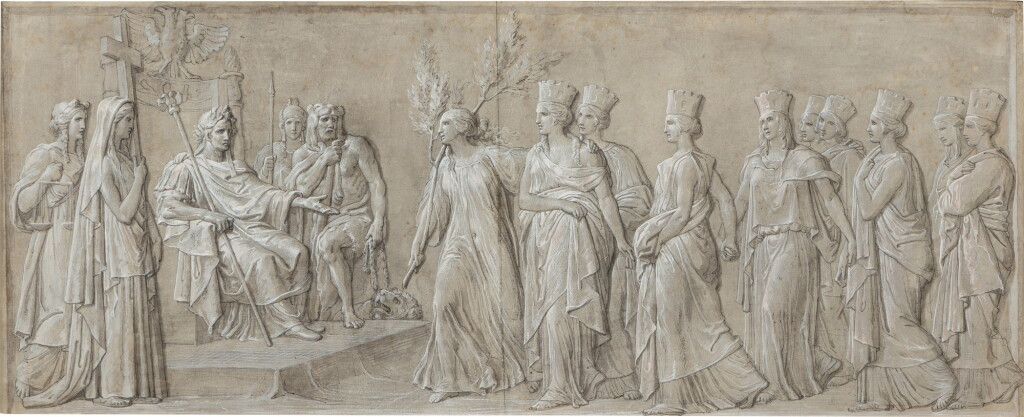 View full screen - View 1 of Lot 29. Napoleon Receiving the Nine Muses.