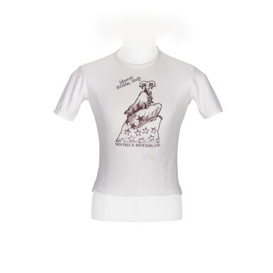 View full screen - View 1 of Lot 2114. Freddie Mercury's Mountain Recording Studio t-shirt, mid-1970s.