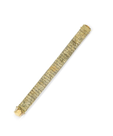 View full screen - View 1 of Lot 358. Bracelet or | Gold bracelet.