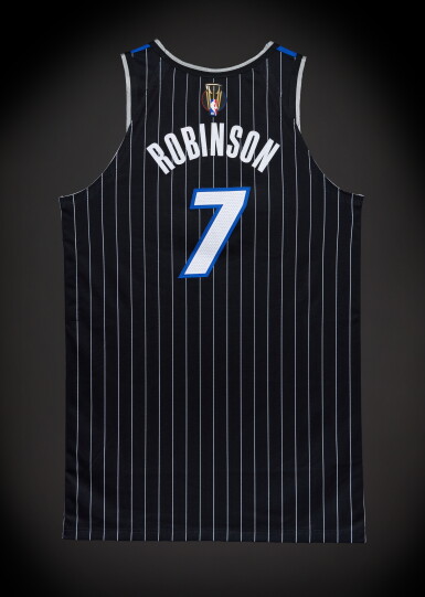 View full screen - View 1 of Lot 48. Orlando Robinson Orlando Magic 2025-2026 Emirates NBA Cup Semifinals Game Issued Statement Edition Jersey.