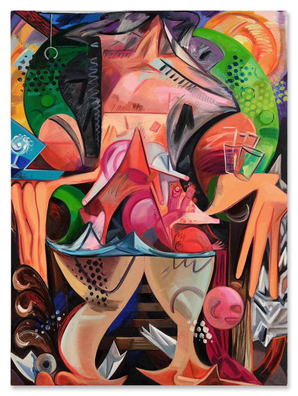 View full screen - View 1 of Lot 8528. Dana Schutz 戴娜・舒茨 | Glider 活動式躺椅.