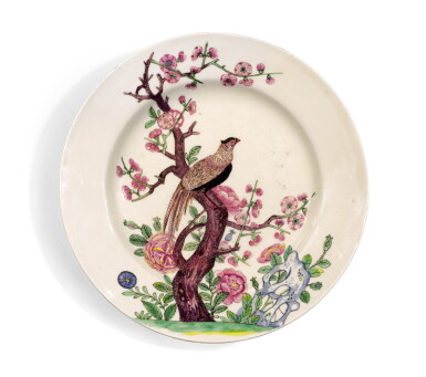 View full screen - View 1 of Lot 77. A Vienna (Du Paquier) plate, Circa 1723.