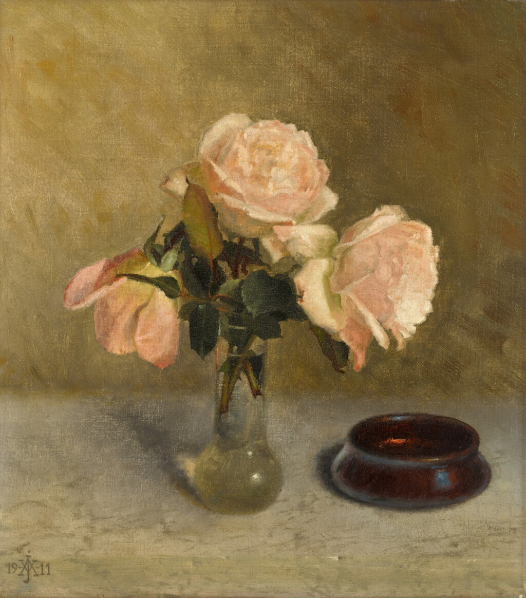 View full screen - View 1 of Lot 120. Roses in a Vase.