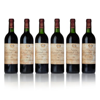 View full screen - View 1 of Lot 277. Château Sociando Mallet 1986 (12 BT).