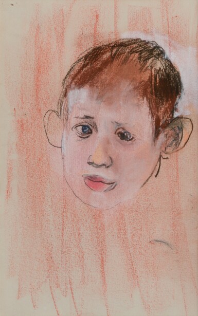 View full screen - View 1 of Lot 186. Study of a Boy.