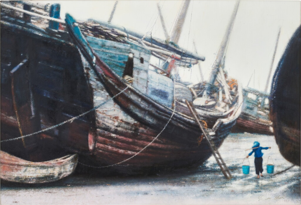 View full screen - View 1 of Lot 2051. Chen Yiming 陳逸鳴 | Harbour 海港.