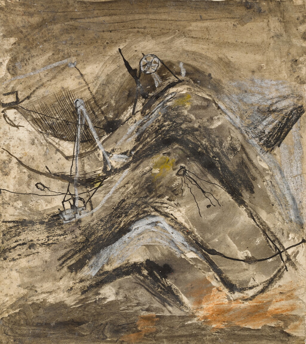 View full screen - View 1 of Lot 466. Study: Outcast Coal Production.