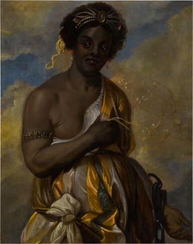 View full screen - View 1 of Lot 324. Allegory of Africa.