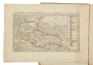 View full screen - View 1 of Lot 51. Jefferys, Thomas | A cartographical record of emerging colonial interests in the West Indies.